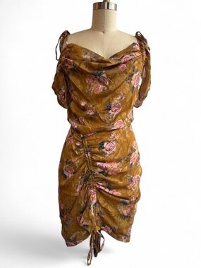 WE ARE KINDRED - Yellow Floral Mini Dress